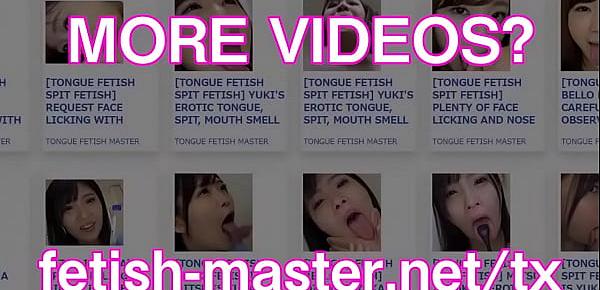 trendsJapanese Asian Tongue Spit Face Nose Licking Sucking Kissing Handjob Fetish - More at fetish-master.net